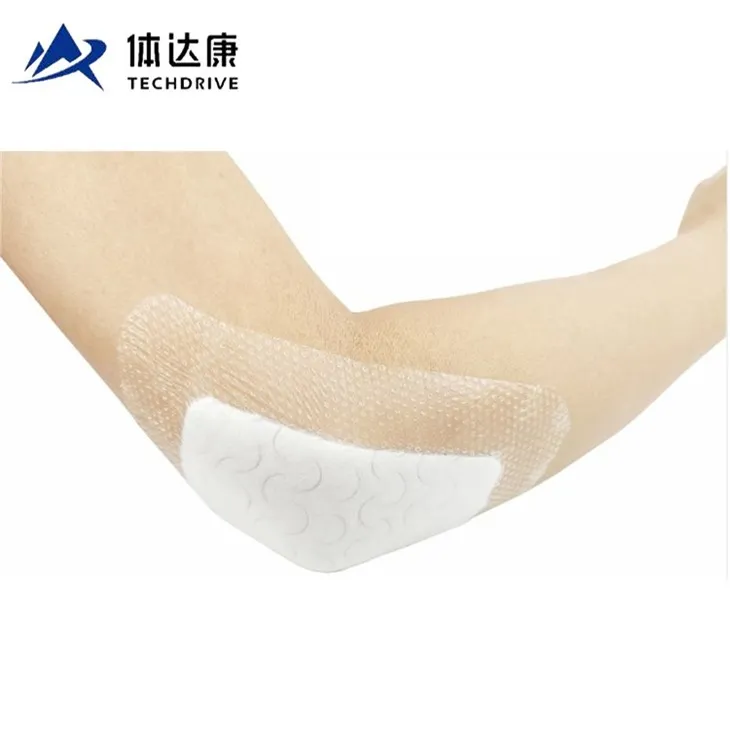 ওয়াটার প্রুফ সিলিকন পোস্ট অপারেটিভ ড্রেসিং 8×6cm